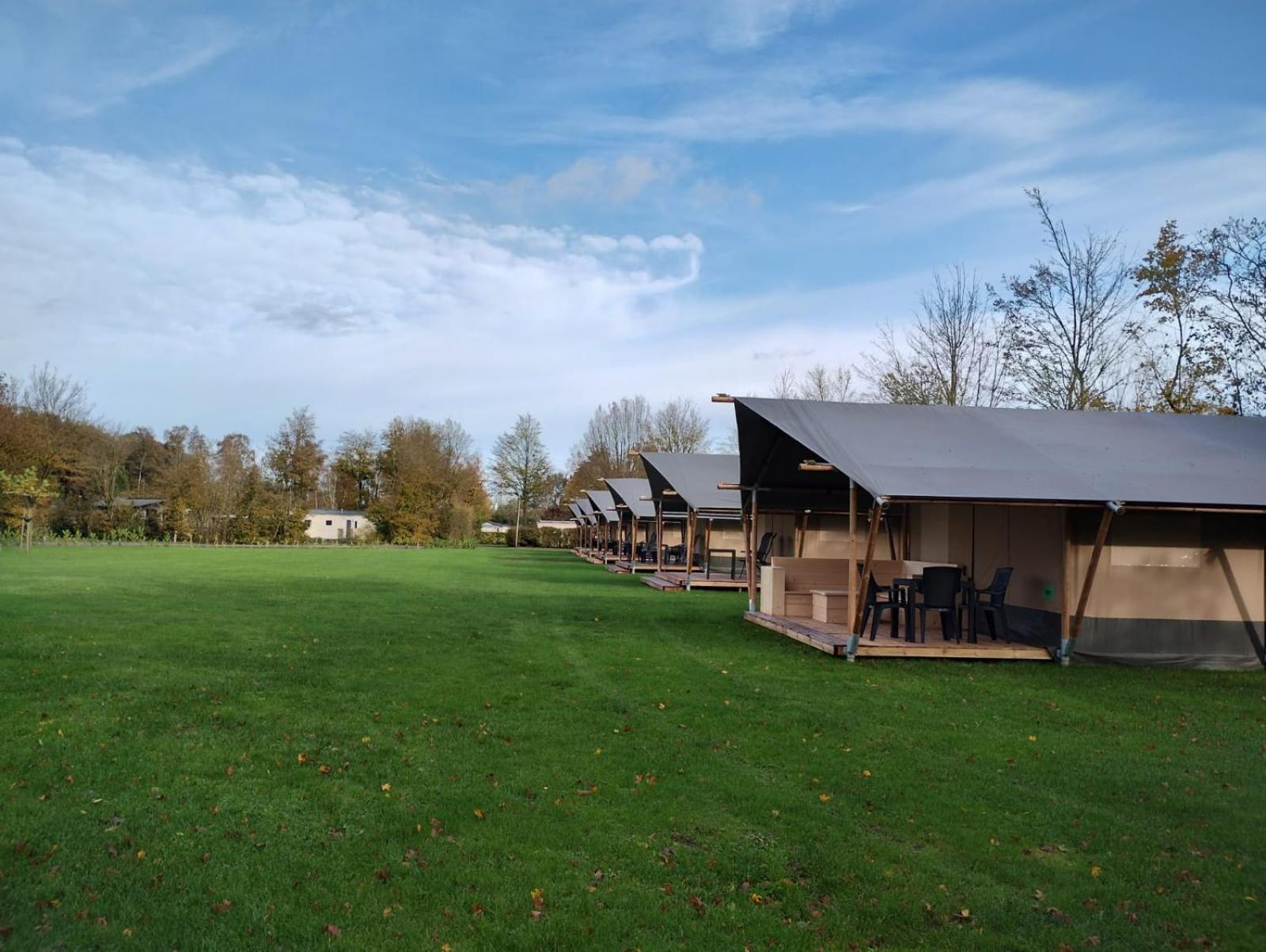 Camping Alkenhaer Appelscha Trekkerstent Safaritent Exterior foto